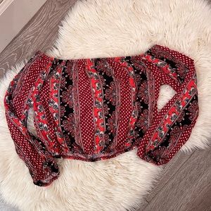 Off-shoulder Forever 21 top, size Small